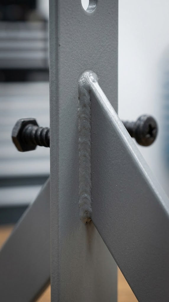London Wholesale Heavy-Duty Reinforced Gusset Shelf Brackets – Pair with High-Load Fixings